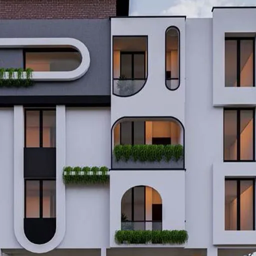 Facade and exterior construction work