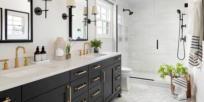 Bathroom renovation and remodeling project in California