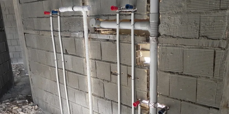 Plumbing installation and building systems